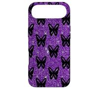 Carcasa para iPhone Air Mariposas Negras Púrpura Mosca Insecto Animales