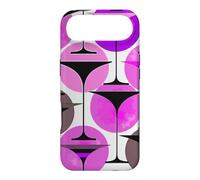 Carcasa para iPhone Air Martinis inspirados en los años Cincuenta en Morado y Rosa