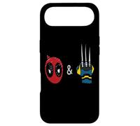 Carcasa para iPhone Air Marvel Studios Deadpool & Wolverine Mask & Claw Emoji Icons