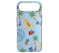 Carcasa para iPhone Air Marvel Super Heroes Avengers Summer Vacation Beach Pattern