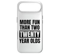 Carcasa para iPhone Air Más Divertido Que la Divertida Fiesta de cumpleaños número 40 de Dos Veinte años