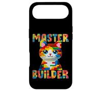 Carcasa para iPhone Air Master Builder Block Building Toy Kids Girls Cat Lover