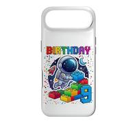 Carcasa para iPhone Air Master Builder Space Astronaut Bloques de Ladrillos de cumpleaños número 9