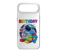Carcasa para iPhone Air Master Builder Space Astronaut - Bloques de Ladrillos para cumpleaños número 7
