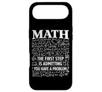 Carcasa para iPhone Air Matemáticas El Primer Paso es admitir Que Tienes un Problema Broma