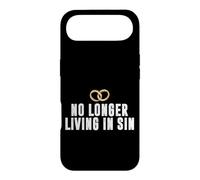 Carcasa para iPhone Air Matrimonio Divertido Pareja de Bodas ya no Vive en Pecado