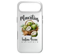 Carcasa para iPhone Air Mauricio Coco Océano Índico Isla Tropical GPS Vacaciones