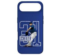 Carcasa para iPhone Air MAX Scherzer | Jugadores de béisbol de la MLB de Texas | MLBMSC204M