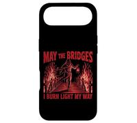 Carcasa para iPhone Air May The Bridges I Burn Light My Way Funny Goth Gothic Skull