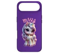 Carcasa para iPhone Air Maya - Bonito diseño de Unicornio para niñas con Nombre Maya