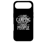 Carcasa para iPhone Air Me Encanta Acampar Porque Odio Las Vacaciones de la Gente