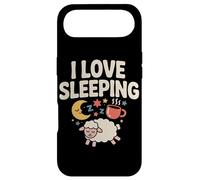 Carcasa para iPhone Air Me Encanta el café Sleeping Moon Sheep Stars