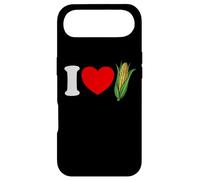 Carcasa para iPhone Air Me Encanta el maíz Corazón Rojo Divertido Amante del maíz Me Encanta el maíz