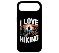 Carcasa para iPhone Air Me Encanta el Senderismo, Arte Retro de Aventuras en la montaña