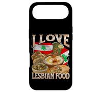 Carcasa para iPhone Air Me Encanta la Comida Lesbiana Comida Libanesa Divertido Meme Bootleg