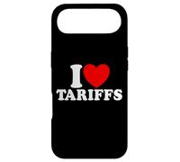Carcasa para iPhone Air Me encantan Las tarifas, corazón Rojo, Divertida Tarifa de Trump