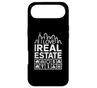 Carcasa para iPhone Air Me encantan los Iconos de Horizonte de Bienes raíces