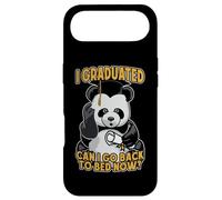 Carcasa para iPhone Air Me gradué ¿Puedo Volver a la Cama Ahora Confundido Oso Panda