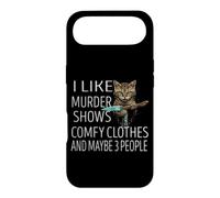Carcasa para iPhone Air Me Gusta el Asesinato Muestra Ropa cómoda y Tal Vez 3 Personas Gato