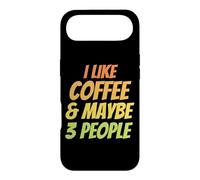Carcasa para iPhone Air Me Gusta el café y Tal Vez 3 Personas - Amante del café