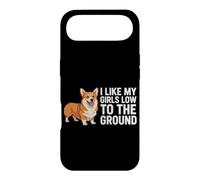 Carcasa para iPhone Air Me Gusta el Perro Corgi Funny Dog de mi niña Desde el Suelo