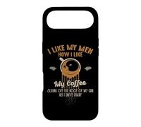 Carcasa para iPhone Air Me Gusta mis Hombres cómo me Gusta mi café deslizándose Fuera del Techo