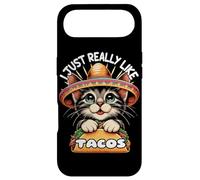 Carcasa para iPhone Air Me Gusta Mucho Tacos Sombrero Cat Tacos Entusiasta