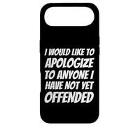 Carcasa para iPhone Air Me gustaría disculparme con Cualquiera Que aún no Haya ofendido