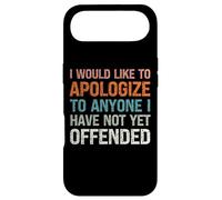 Carcasa para iPhone Air Me gustaría disculparme con Cualquiera Que aún no Haya ofendido