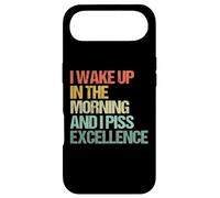 Carcasa para iPhone Air Me levanto por la mañana y orino con Excelencia: Dicho Divertido