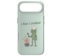 Carcasa para iPhone Air Me temo Que cociné a Frog Chef Burning Food, Divertido Meme de Weirdcore