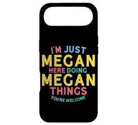 Carcasa para iPhone Air Megan está aquí Haciendo Cosas Divertidas con el Nombre de Megan