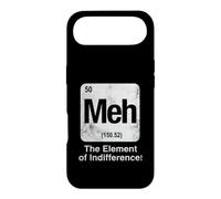 Carcasa para iPhone Air Meh El Elemento de la indiferencia Tabla periódica de Ciencia Divertida