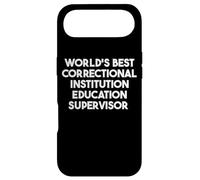 Carcasa para iPhone Air Mejor Supervisor de Educación de Instituciones Correccionales del Mundo
