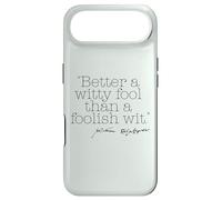 Carcasa para iPhone Air Mejor Tonto Witty Que Foolish WIT Shakespeare Meme Quote
