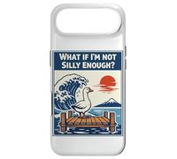 Carcasa para iPhone Air Meme Divertido y Tonto Ganso, ¿y si no Soy lo Suficientemente Tonto