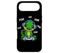Carcasa para iPhone Air Mens Boys Girls Kids Video Gamer Reptile Chameleon Lover