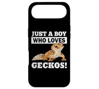 Carcasa para iPhone Air Mens Reptile Boy Who Loves Leopard Geckos Lover