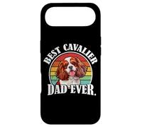 Carcasa para iPhone Air Mens Retro Vintage Best Cavalier Dad Ever Red Spaniel