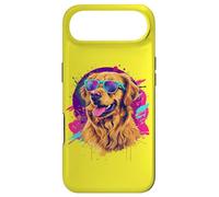 Carcasa para iPhone Air Mens Womens Funny Vintage 80s Golden Retriever Dog Lover