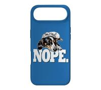 Carcasa para iPhone Air Mens Womens Girls Funny Napping Nope Piebald Dachshund Lover