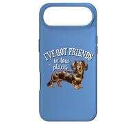 Carcasa para iPhone Air Mens Womens Kid Friends In Low Places Dapple Dachshund Lover