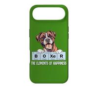 Carcasa para iPhone Air Mens Womens Kids Elements of Happiness Design Boxer Lover
