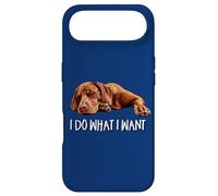 Carcasa para iPhone Air Mens Womens & Kids Funny Do What I Want Vizsla Dog Lover