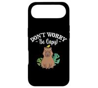 Carcasa para iPhone Air Mens Womens Kids Girls Kawaii Lover Don't Worry Be Capy