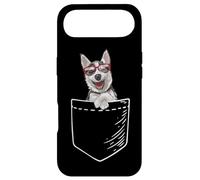 Carcasa para iPhone Air Mens Womens Kids Pocket Siberian Husky Dog Lover