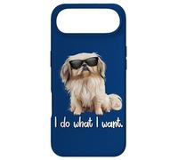 Carcasa para iPhone Air Mens Womens Sunglasses Cute Do What I Want Pekingese Lover