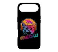 Carcasa para iPhone Air Meow Cat Outrun Retro 80s Vintage Funny Cats Lover