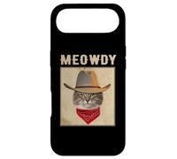 Carcasa para iPhone Air Meowdy Cowboy Hat Cat Funny Kitty Kitten Cats Lovers