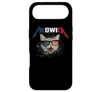 Carcasa para iPhone Air Meowica USA American Flag Cat Funny Patriotic 4th of July